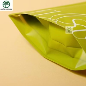 Custom MOQ 5000pcs VMEPT Yoga Suit Clothing Socks Pants Hoodies Eco Friendly Moisture Proof Resealable Ziplock Stand Pouch Shoes - Product Image 5