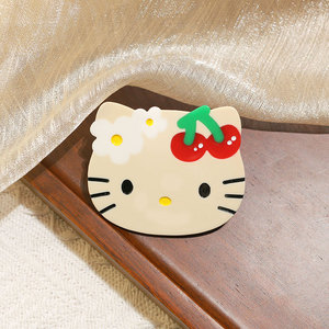 شين مي مشبك شعر لطيف ومخصص للكتيفة مرحبا كيتي ، اكسسوارات الراتنج اسيتات سانريو لجميع انواع شد الشعر للفتيات، بيع بالجملة - Product Image 4