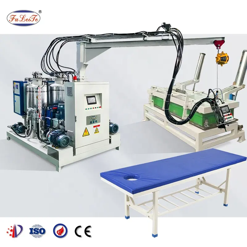 Brazil FLT massage bed polyurethane casting machine flexible foam polyurethane making machine manufacturers