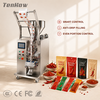 Machine d'emballage automatique compacte de haute précision pour pâte de sauce chili de qualité alimentaire, destinée aux sachets stick individuels