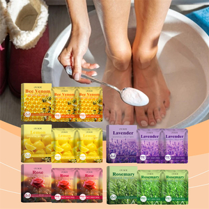 OUHOE - Paquete de Gelatina de Cristal para Spa, Paquete de Sal, Hidratante, Exfoliante, Suavizante, Alivia la Fatiga, Gelatina para Pedicura y Spa de Pies - Product Image 6