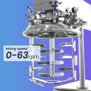YETO 200L Aço Inoxidável Vacuum Homogenizer Mixer Cosmetic Cream Production Machine com Pump & Motor para Processamento Químico - Product Image 4