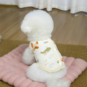 Chalecos finos de algodón para perros, ropa para gatos y prendas para perros pequeños para primavera y verano. Venta al por mayor de fabricantes. - Product Image 4