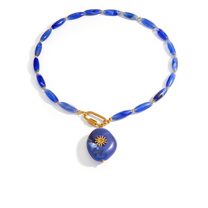 Collier en acier inoxydable avec pendentif cœur, chaîne de clavicule inaltérable pour femme, cadeau - Product Image 5