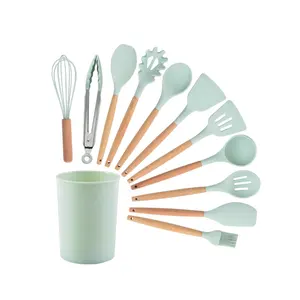 12 Pcs Silicone Cooking Innovative Kitchen Household Kitchen Utensils Set Novel Kitchen Utensils