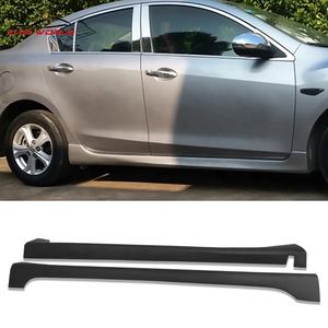 Accessoires de voiture Kit complet de carrosserie pour Mazda 3 2012-2015 Conversion Style M3 Lèvre avant Diffuseur arrière Lèvre latérale Jupes ABS Matériel - Product Image 4