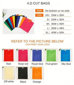 Bolsa de Compras Promocional Ecológica, Reciclada, Laminada, Sin Tejido, Libre de BPA, con Certificación CE y Logotipo Personalizado, Venta al Por Mayor de Fábrica - Product Image 4