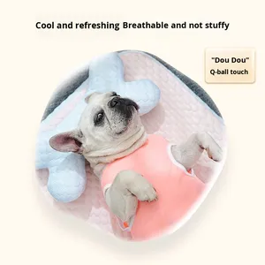 TongMao - Cama Refrescante de Verano para Perros Pequeños/Medianos, Tipo Tela Lavable y Extraíble, de Hunan - Product Image 2