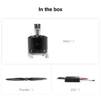 Système de propulsion pour drone UAV et drone piloté avec moteur BLDC de 120100 61KG de poussée, ESC 24S 200A et hélice
