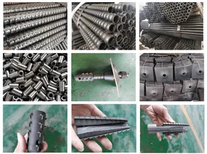 Sda micropile đầy đủ ren IBO vữa thanh mái chia Bộ tự khoan bu lông đá cho khai thác ngầm - Product Image 5