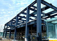 Structure en acier de haute qualité, maison préfabriquée résistante aux ouragans, structure en acier préfabriquée, entrepôt à ossature métallique, atelier