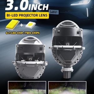 โปรเจคเตอร์เลนส์ Bi-LED ขนาด 3.0 นิ้ว รุ่นขายดี S18 พร้อมรีเฟลกเตอร์คู่ แสงสูง-ต่ำ สำหรับไฟหน้า H4 H7 9005 9006 - Product Image 5