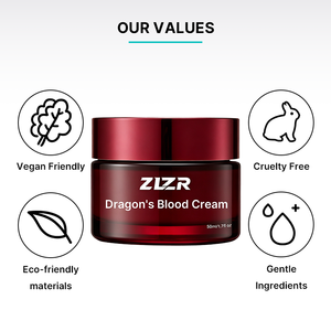 Crema Hidratante para el Cuidado de la Piel, Reduce las Líneas Finas, Blanqueadora, con Vitamina C, Colágeno, Hierbas y Sangre de Dragón, Antiarrugas para Todo Tipo de Piel - Product Image 3