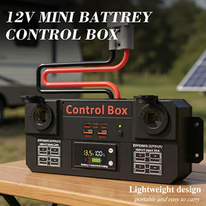 12 वी वी यूनिवर्सल पोर्टेबल पावर कंट्रोल बॉक्स के साथ डीसी चार्जर वोल्टमीटर यूएसबी टाइप-सी स्विच कंट्रोल 20 ए 8 सॉकेट आउटडोर उपयोग - Product Image 3