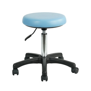 Silla Médica Hewei MC-005F, Silla de Enfermera Giratoria de Altura Ajustable, Tapizada en Cuero PU para Clínica - Product Image 2