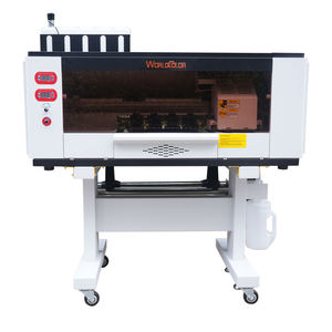 Worldcolor 30cm DTF <span class=keywords><strong>T</strong></span>-shirt Film Imprimante XP600 I3200 Double <span class=keywords><strong>T</strong></span>ête Nouvelle Encre Pigmentée Garantie 1 an A1 Dimension d'impression pour la vente au détail - Product Image 3