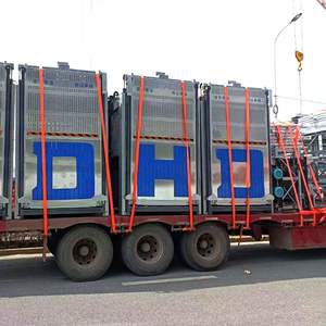 Elevador de Construcción Inteligente de Doble Jaula DAHAN Sc200/200, 0-40 m/min, 2000 kg, Motor de Engranajes, Certificación ISO CE, Alta Eficiencia - Product Image 5