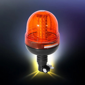12-24V lumière stroboscopique d'urgence magnétique ambre rotatif balise d'alarme pour camions et tracteurs agricoles - Product Image 4