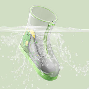 Botas de Lluvia Impermeables y Antideslizantes para Mujer, Botas para Estudiantes, Niños y Niñas, Zapatos de Agua, Zapatos de Plástico Impermeables - Product Image 5