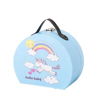 Boîte d'emballage personnalisée Kexin avec poignée, finition mate, pour valise enfant, cadeau bébé, cadre photo, emballage de vente au détail