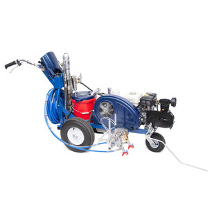 Striper automático de línea sin aire PT200AT adecuado para trabajos de estacionamiento grandes, aeropuertos y trabajos de ciudad que requieren líneas precisas - Product Image 4