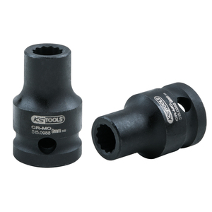 E11 3/8 ''TORX®Impact Deep Socket Chrome Finish Caractéristiques carrées et hexagonales pour les réparations de bricolage OEM personnalisable sur carte - Product Image 1