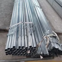 25mm51mm構造用鋼管縦溶接プレGI亜鉛メッキ鋼管6 m足場亜鉛メッキ丸鋼管