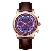Montre pour homme d'affaires tendance, quartz, 3ATM, montre de plongée, analogique