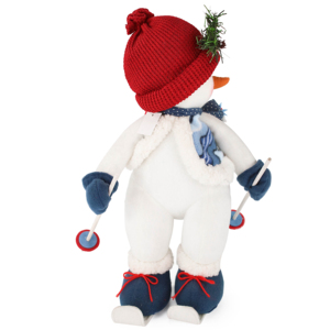 Adorno Navideño Zaves, Combinación <span class=keywords><strong>de</strong></span> Reno, Papá Noel y <span class=keywords><strong>Muñeco</strong></span> <span class=keywords><strong>de</strong></span> <span class=keywords><strong>Nieve</strong></span>, <span class=keywords><strong>Material</strong></span> <span class=keywords><strong>de</strong></span> Poliéster Blanco, 44x18x14cm, <span class=keywords><strong>para</strong></span> Decoración Navideña del Hogar - Product Image 5