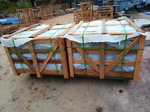 Tối màu xám <span class=keywords><strong>g654</strong></span> và ánh sáng màu Xám Granite G603 fan hâm mộ hình lát đá với <span class=keywords><strong>Net</strong></span> flamed - Product Image 6