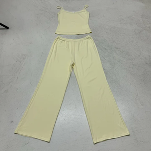 Conjunto de Dos Piezas para Mujer, Estilo Y2K, con Detalle de Lazo, Top Corto con Volantes y Encaje, y Pantalones Cortos de Cintura Alta, para Primavera/Verano - Product Image 2