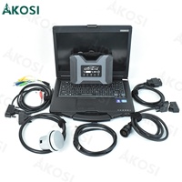 SÜPER MB PRO M6 DoIP M6 Benz Otomobil Kamyon Oto Teşhis Cihazı DTS Monaco&Vediamo DAS XENTRY WIS EPC+CF53 Dizüstü Bilgisayar