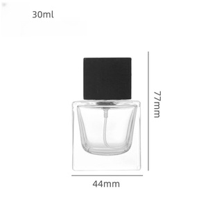 Confezione di profumo di lusso 30ml 50ml 100ml bottiglie di profumo quadrate vuote produttore - Product Image 6