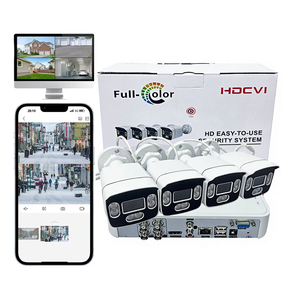 <span class=keywords><strong>Sistema</strong></span> <span class=keywords><strong>de</strong></span> CCTV para Exteriores <span class=keywords><strong>de</strong></span> 2MP, IP67, Impermeable, con Detección Humana, Detección <span class=keywords><strong>de</strong></span> Intrusión, Full HD, Kit XVR, XVR NVR, <span class=keywords><strong>Sistema</strong></span> <span class=keywords><strong>de</strong></span> Cámara IP CCTV - Product Image 1