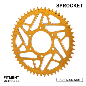 Pignone J20 JF 54T in Alluminio Dorato Personalizzato CNC per <span class=keywords><strong>Moto</strong></span>, Ruota Dentata per Ultra Bee - Product Image 6