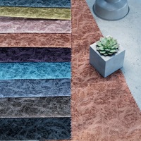 Hometextile nouvelle mode hollande velours colle gaufrage tissu 100% polyester tricoté maison déco canapé et jouet pour Textiles de maison
