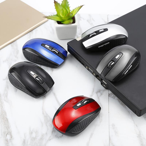 Para PC Laptop Office 2,4 GHz Batería Ratón inalámbrico <span class=keywords><strong>Raton</strong></span> Computer Mouse Gamer Receptor USB PC Ratón óptico ergonómico para juegos - Product Image 6