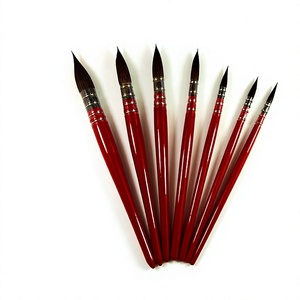 Pincel de Acuarela Seamiart, 1 Pieza, Mango de Madera, Pelo de Nailon de Alta Calidad, Pincel de Pintura Francesa para Dibujar/Bocetar, Caja de Plástico - Product Image 3