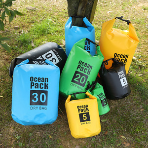 Logotipo personalizado Outdoor Pesca Waterproofing Dry Bag PVC Viajar Praia Mergulho Waterproof Duffel Dry Bag - Product Image 1