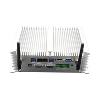 Nuevo Mini PC Industrial sin Ventilador, Core I7-7500U, RAM DDR4, 2x Intel I211AT GigaLAN, 2COM, Portátil para Escritorio