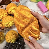 Pain de Mise en Forme en Forme de Pâton de Boulangerie Ananas, Moelleux à Rebond Lent, Jaune Rose, pour Collection Filles, Vente Directe Usine