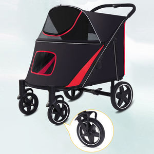Veilige En Stijlvolle Ruime En Duurzame Grote Kinderwagen Ontworpen Met Verzorgingstafel, Fietswagentje, Hondenshowtrolley - Product Image 4