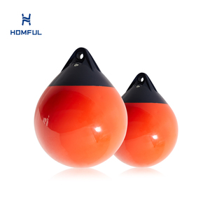 HOMFUL Yacht Fender perahu tiup, pelampung perahu karet laut Fender kapal <span class=keywords><strong>PVC</strong></span> tiup - Product Image 1