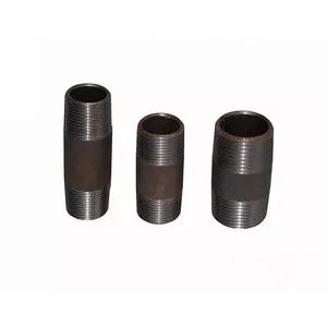 Both End Threaded Non Standard Bsp Fitting Carbon Steel Pipe Nipple