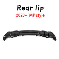 Kit de carrosserie en fibre de carbone de style MP avec diffuseur de lèvre avant arrière, jupe latérale, aileron de coffre pour BMW X5 G05 2023 +.