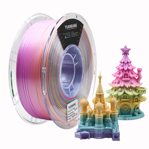 Filament PLA arc-en-ciel brillant directement de l'usine, 1,75 mm, finition soyeuse vibrante, matériau d'impression pour imprimante 3D, consommable d'impression - Product Image 2