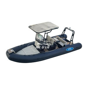 <span class=keywords><strong>Bateau</strong></span> pneumatique <span class=keywords><strong>de</strong></span> luxe CE DL580 Rib Boat 580 <span class=keywords><strong>de</strong></span> <span class=keywords><strong>19</strong></span> <span class=keywords><strong>pieds</strong></span>, à coque en aluminium double V profond avec toit rigide, vente chaude - Product Image 1