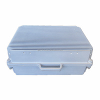 Boîtier d'amplificateur extrudé étanche IP67 pour station de base télécom 4G 5G, anti-drone, avec dissipation thermique extérieure
