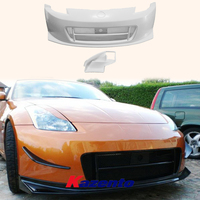 Pour Nissan 350Z NIS Version 2 pare-chocs avant avec conduit d'air FRP non peint