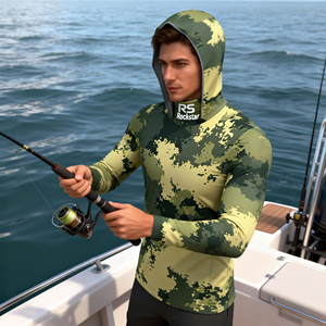 Ropa de Pesca con Sublimación por Transferencia, Diseño Personalizado OEM, Impresión Completa, Secado Rápido - Product Image 6